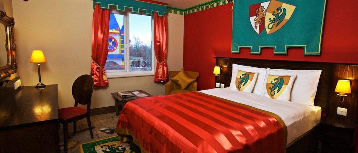 Themed rooms at the LEGOLAND Resort Hotel