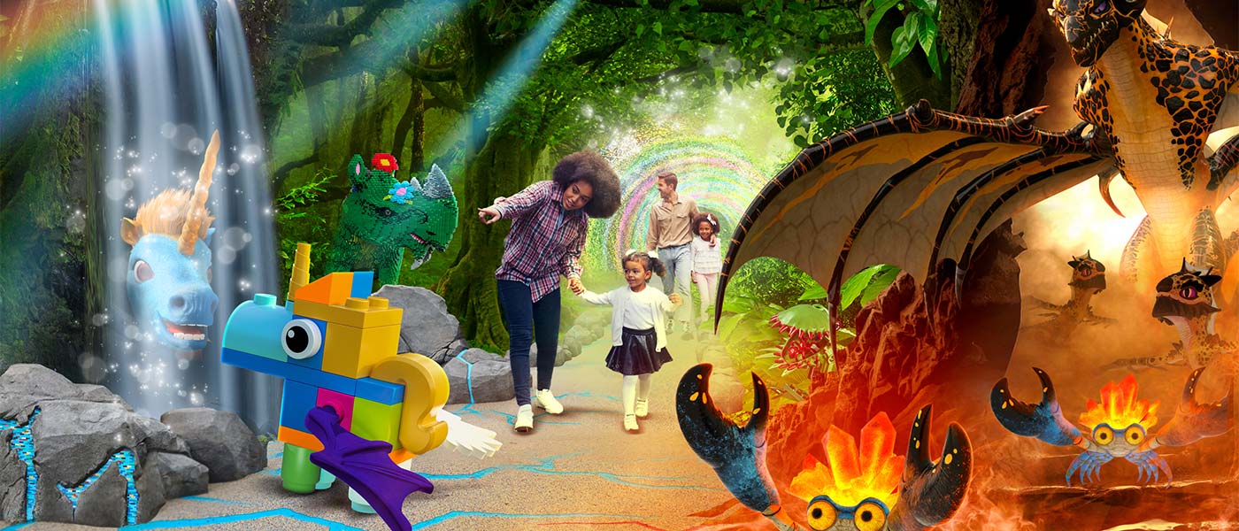 The Magical Forest at the LEGOLAND Windsor Resort