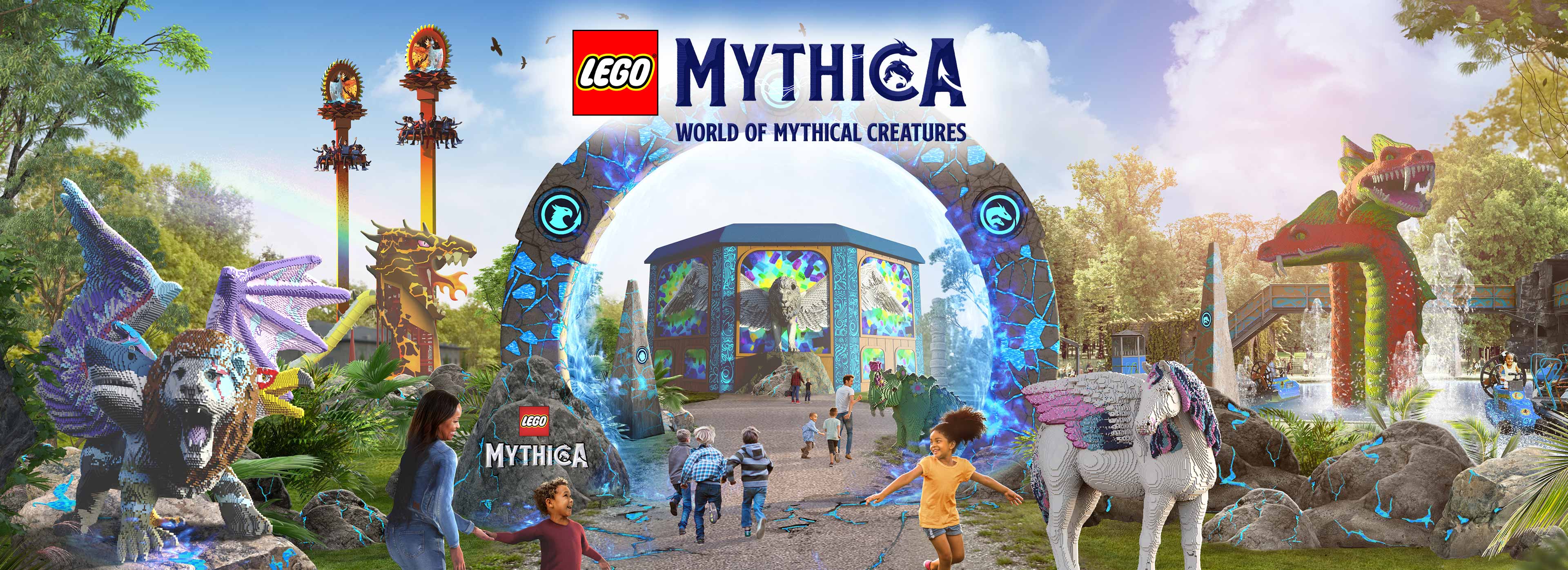 LEGO MYTHICA at the LEGOLAND Windsor Resort