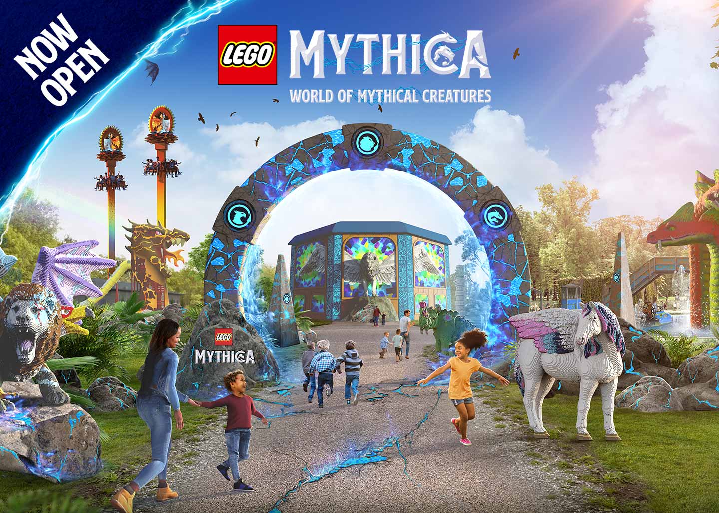 LEGO MYTHICA at the LEGOLAND Windsor Resort