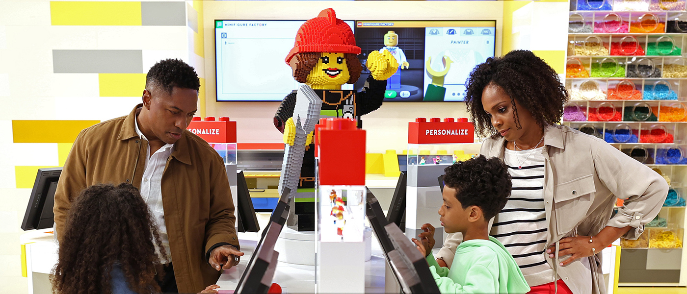 Minifigure Factory at The Lego<sup>&reg;</sup> Store