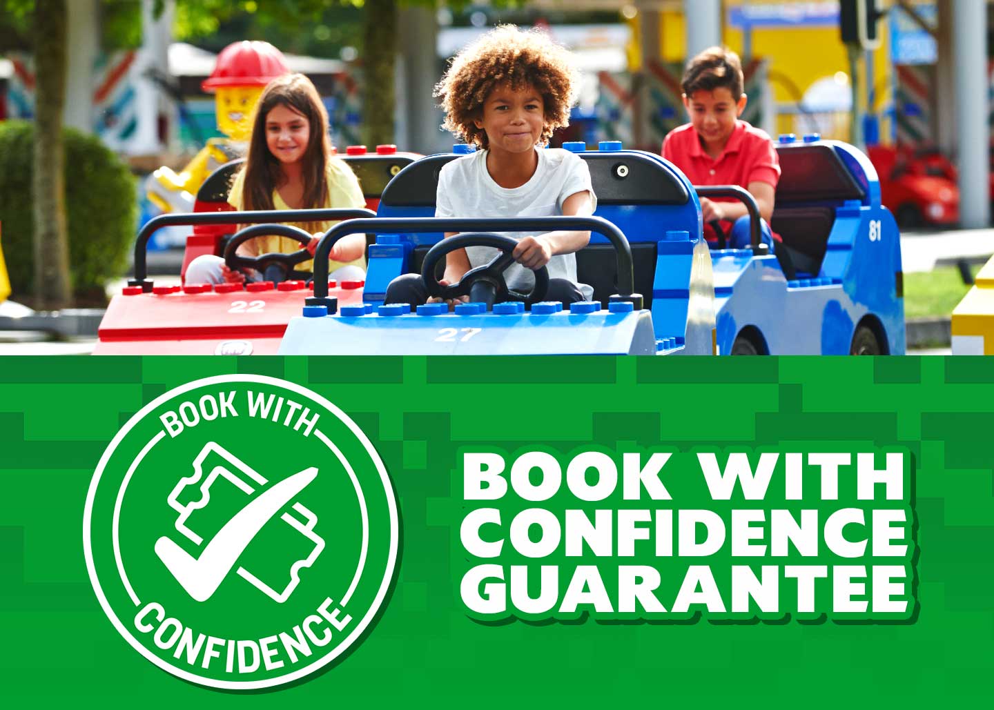 Book with Confidence Guarantee with LEGOLAND Holidays