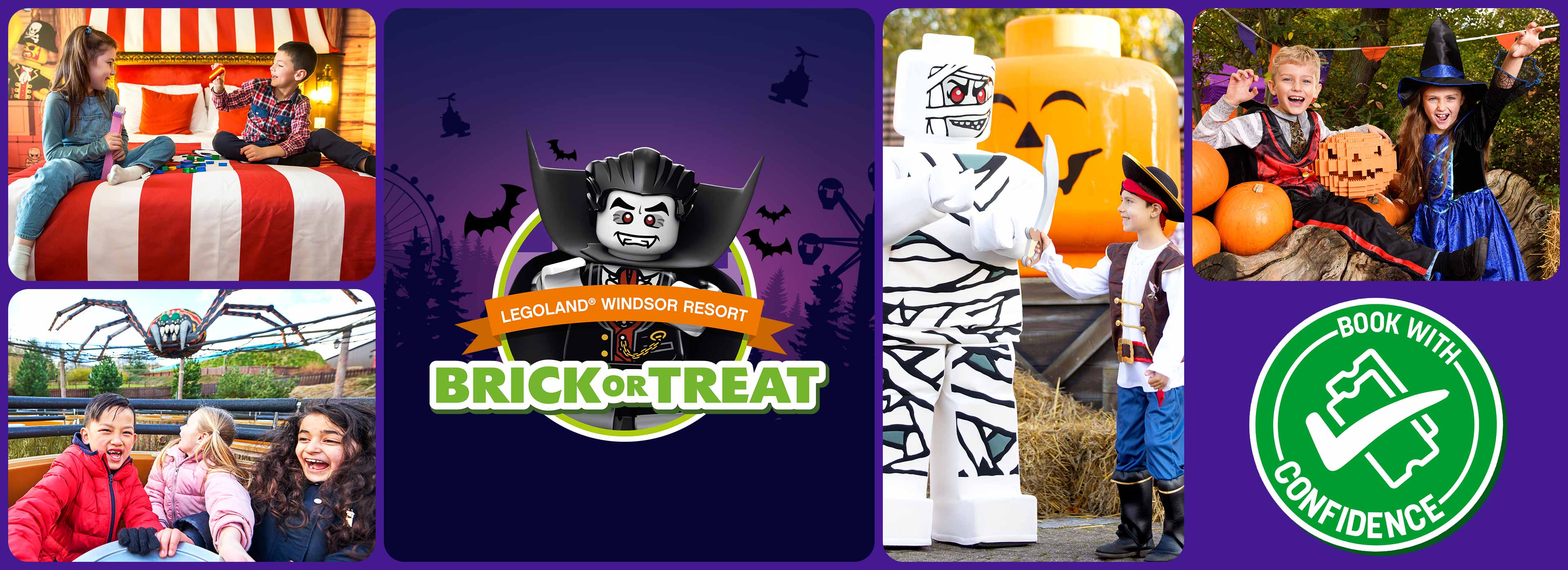 Brick or treat Halloween event at the LEGOLAND Windsor Resort