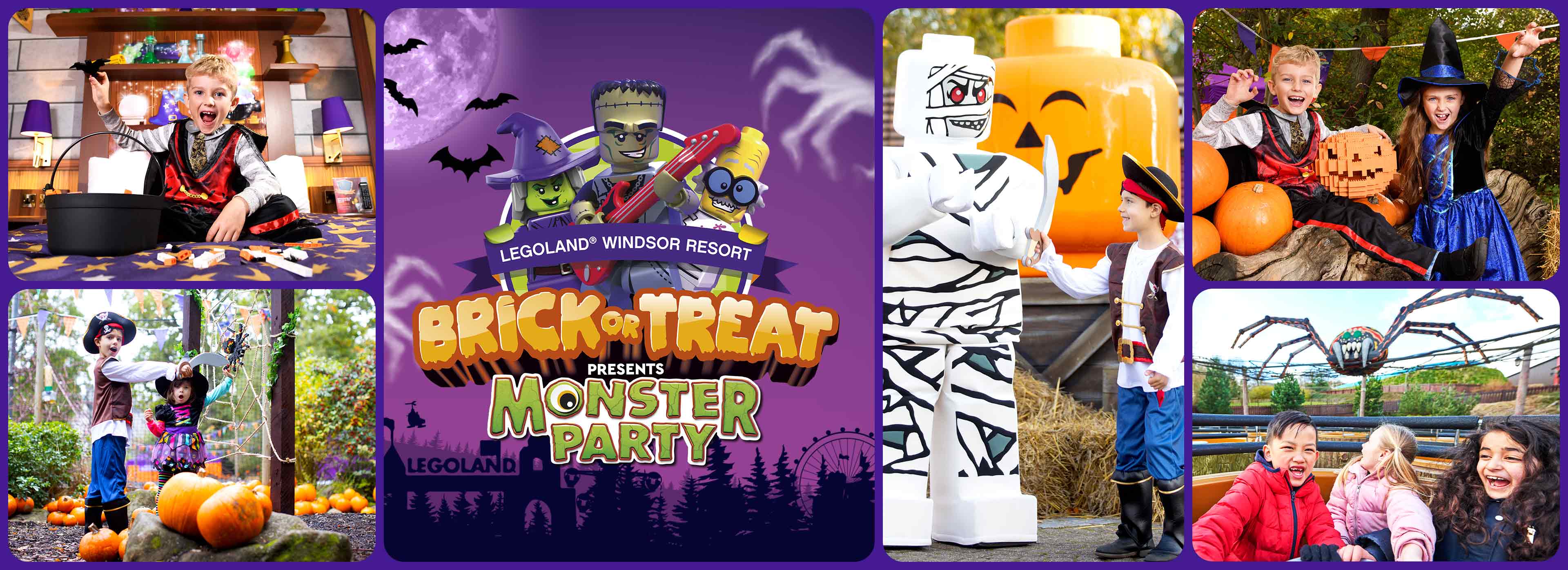 Brick or treat Halloween event at the LEGOLAND Windsor Resort